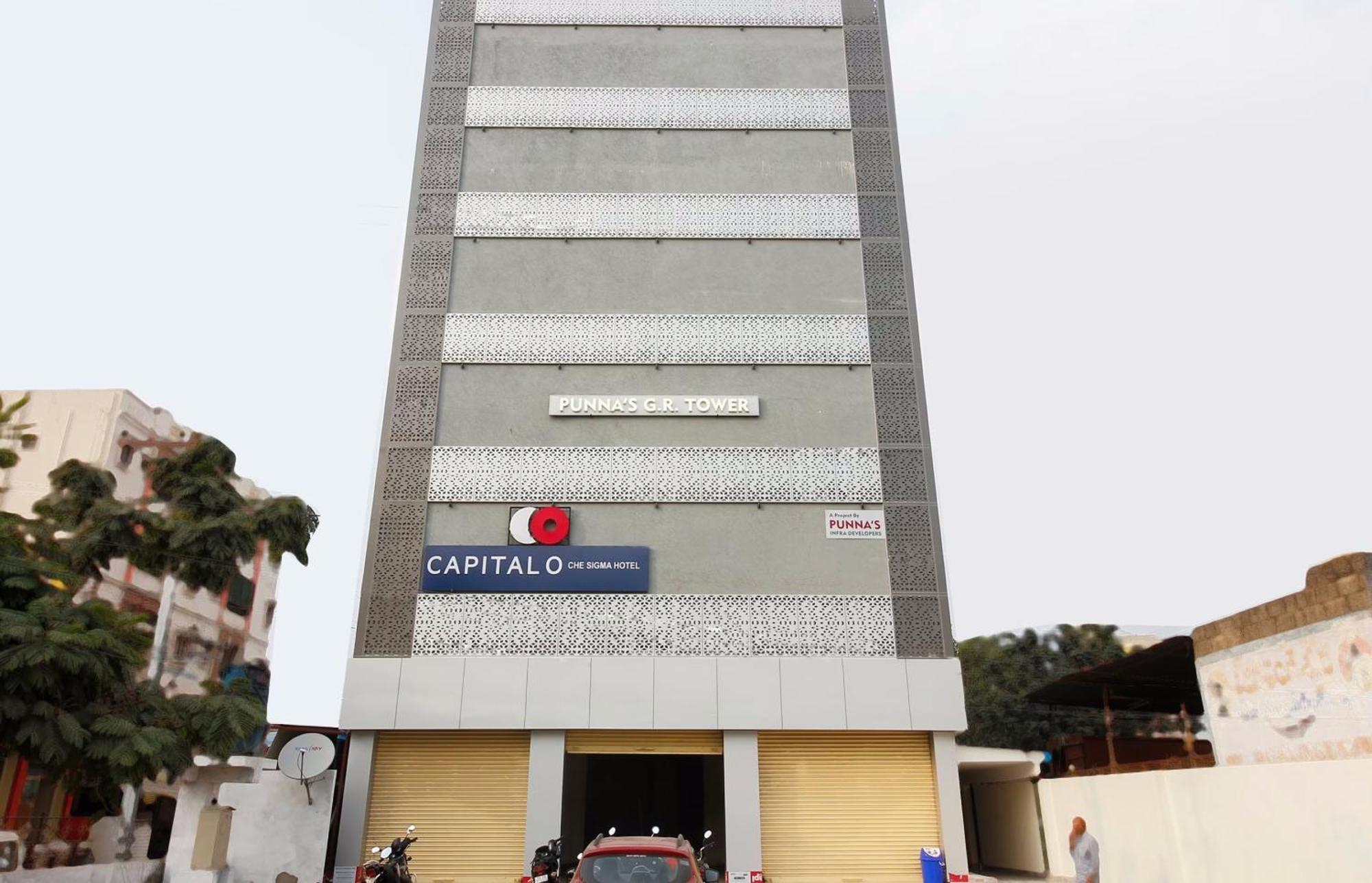 Capital O Che Sigma Hotel Sururnagar Exterior photo